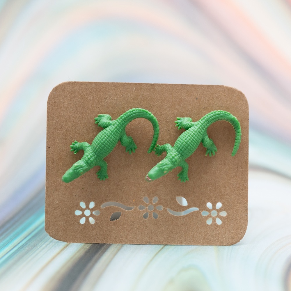 🐊 Alligator Spirit Animal Earrings 🐊